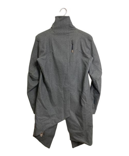 BORIS BIDJAN SABERI（ボリスビジャンサベリ）Boris Bidjan Saberi (ボリスビジャンサベリ) コート　ロングコート　デザインコート グレー サイズ:Sの古着・服飾アイテム