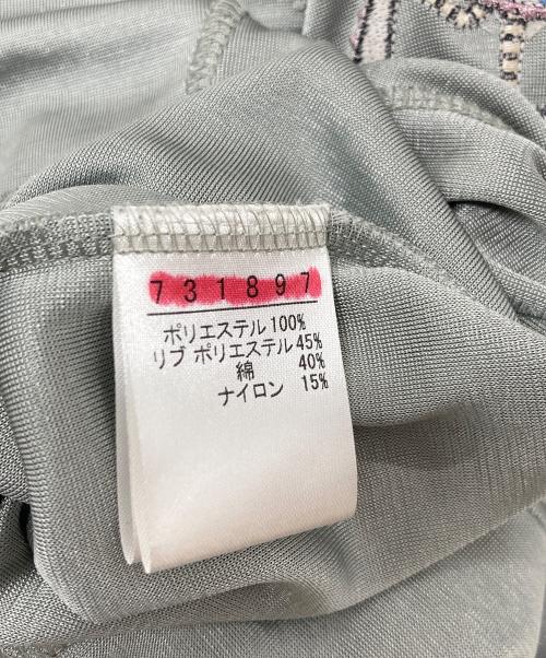 OLLEBOREBLA（アルベロベロ）OLLEBOREBLA (アルベロベロ) ウサギ刺繍トラックジャケット ジャージ グレー サイズ:FREEの古着・服飾アイテム