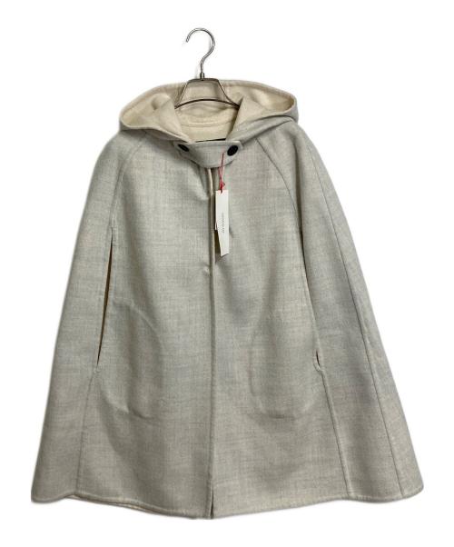 TOMORROW LAND（トゥモローランド）TOMORROW LAND (トゥモローランド) ウールポンチョ アイボリー サイズ:36 未使用品の古着・服飾アイテム