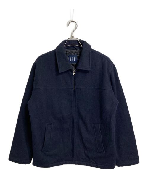GAP（ギャップ）GAP (ギャップ) 00'S ウールジャケット ショートブルゾン ネイビー サイズ:Mの古着・服飾アイテム