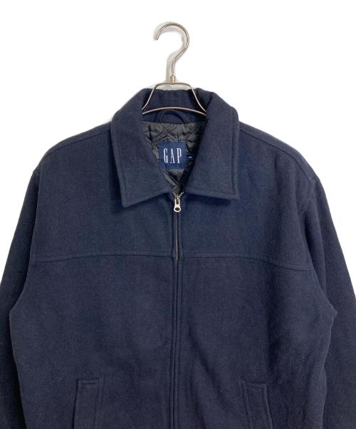 GAP（ギャップ）GAP (ギャップ) 00'S ウールジャケット ショートブルゾン ネイビー サイズ:Mの古着・服飾アイテム