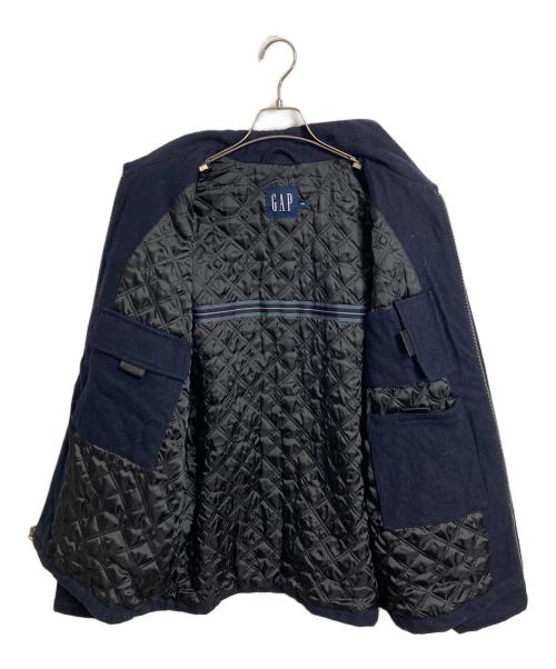 GAP（ギャップ）GAP (ギャップ) 00'S ウールジャケット ショートブルゾン ネイビー サイズ:Mの古着・服飾アイテム