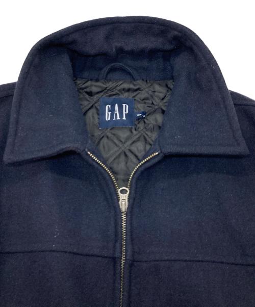 GAP（ギャップ）GAP (ギャップ) 00'S ウールジャケット ショートブルゾン ネイビー サイズ:Mの古着・服飾アイテム