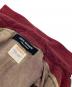 中古・古着 Lewis Leathers JUNYA WATANABE COMME des GARCONS (ジュンヤワタナベ コムデギャルソン) コーデュロイシングルライダースジャケット　DOMINATOR ドミネーター レッド サイズ:実寸参照：20000円