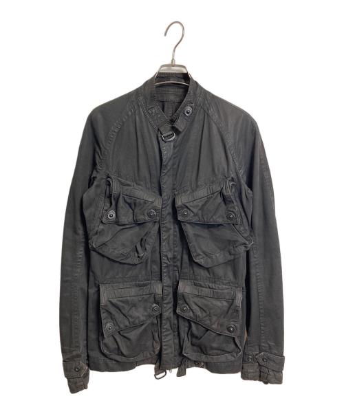 JULIUS（ユリウス）JULIUS (ユリウス) フィールドジャケット　アウター　ライトアウター　09SS ブラック サイズ:1の古着・服飾アイテム