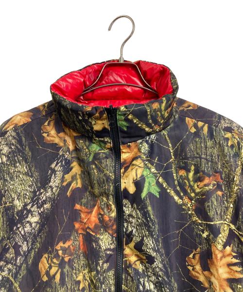 ELVIRA（エルビラ）ELVIRA (エルビラ) リバーシブルダウンジャケット BIG RV DOWN JACKET オリーブ サイズ:FREEの古着・服飾アイテム