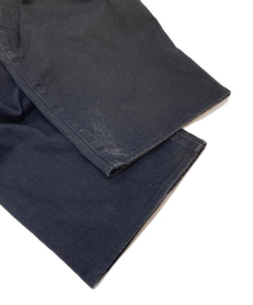 KURO（クロ）KURO (クロ) クロスワイドデニムパンツ　 インディゴ サイズ:XSの古着・服飾アイテム