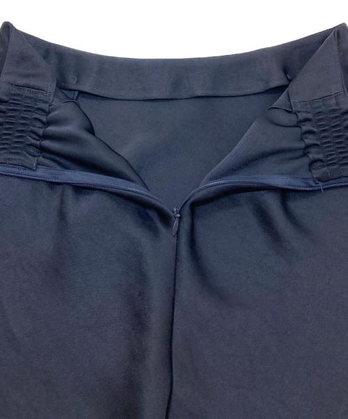 IENA（イエナ）IENA (イエナ) ダブルサテンスカート　ロングスカート　セレモニー ネイビー サイズ:36の古着・服飾アイテム