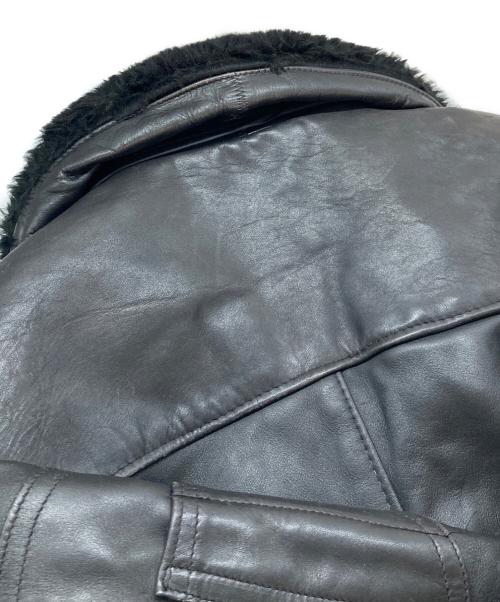 Schott（ショット）Schott (ショット) パイロットジャケット 襟付きフライトレザージャケット ブラック サイズ:38の古着・服飾アイテム