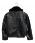 Schott (ショット) パイロットジャケット 襟付きフライトレザージャケット ブラック サイズ:38：25000円