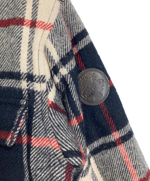 Ralph Lauren POLO SPORT（ラルフローレン ポロスポーツ）Ralph Lauren POLO SPORT (ラルフローレン ポロスポーツ) 【古着】90’Sチェックコート　チェックジャケット　ウールジャケット　アウター　90年代 ベージュ×レッド サイズ:Sの古着・服飾アイテム