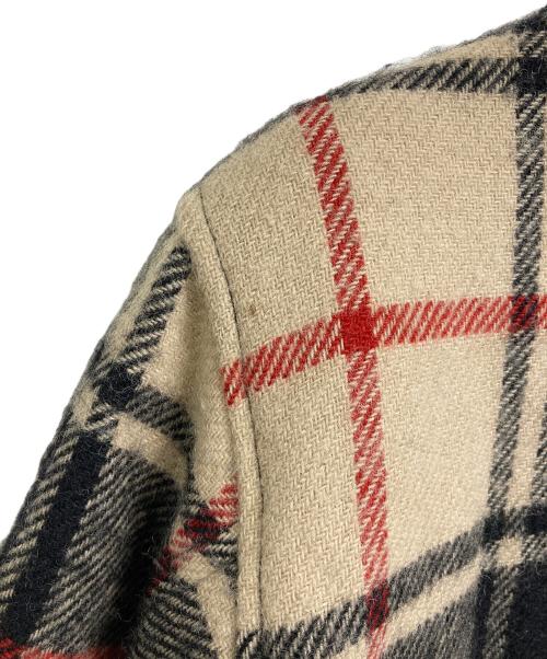 Ralph Lauren POLO SPORT（ラルフローレン ポロスポーツ）Ralph Lauren POLO SPORT (ラルフローレン ポロスポーツ) 【古着】90’Sチェックコート　チェックジャケット　ウールジャケット　アウター　90年代 ベージュ×レッド サイズ:Sの古着・服飾アイテム