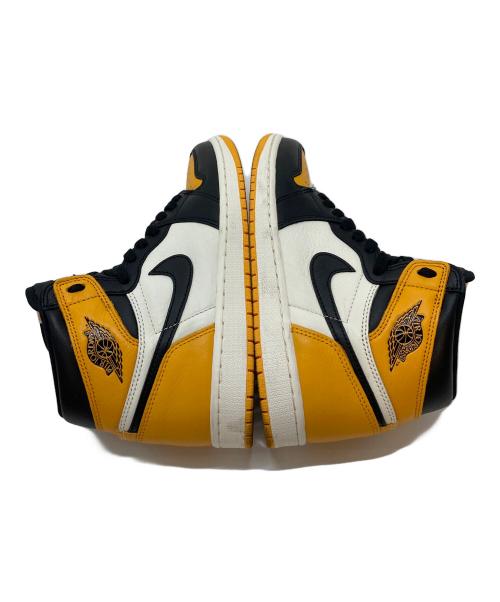 NIKE（ナイキ）NIKE (ナイキ) AIR JORDAN 1 RETRO HIGH OG TAXI タクシー ｒ(エアジョーダン1レトロ　HIGH OG) オレンジ×ホワイト サイズ:US7.5   UK6.5の古着・服飾アイテム