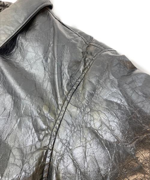 ZARA（ザラ）ZARA (ザラ) エコレザーボンバージャケット　 オリーブ サイズ:Mの古着・服飾アイテム