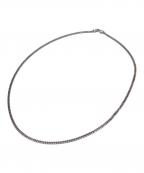 TOM WOODトムウッド）の古着「Curb Chain M カーブ チェーン ネックレス」｜シルバー