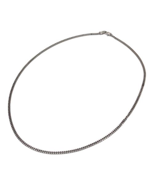 TOM WOOD（トムウッド）TOM WOOD (トムウッド) Curb Chain M カーブ チェーン ネックレス シルバー サイズ:実寸参照の古着・服飾アイテム