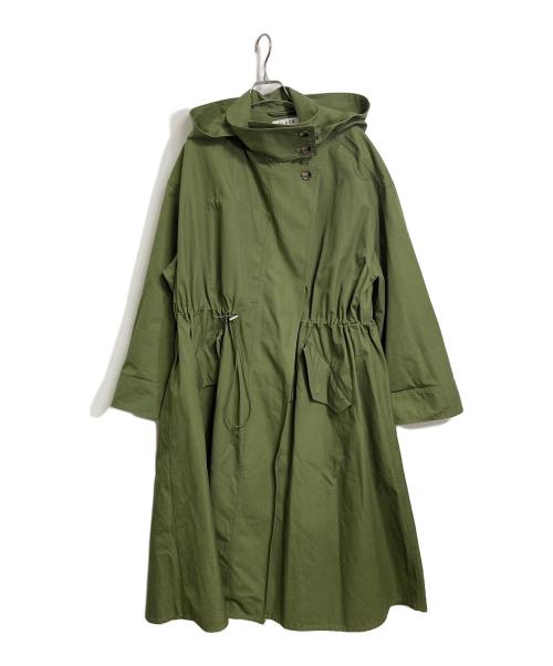 BLACK by moussy（ブラックバイマウジー）BLACK by moussy (ブラックバイマウジー) モッズコート military mods オリーブ サイズ:2の古着・服飾アイテム