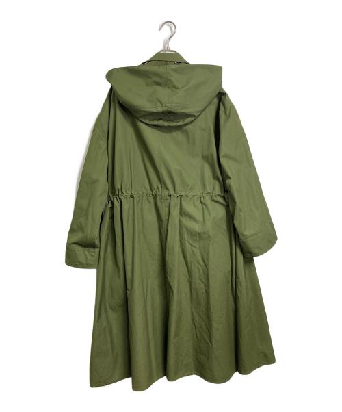 BLACK by moussy（ブラックバイマウジー）BLACK by moussy (ブラックバイマウジー) モッズコート military mods オリーブ サイズ:2の古着・服飾アイテム