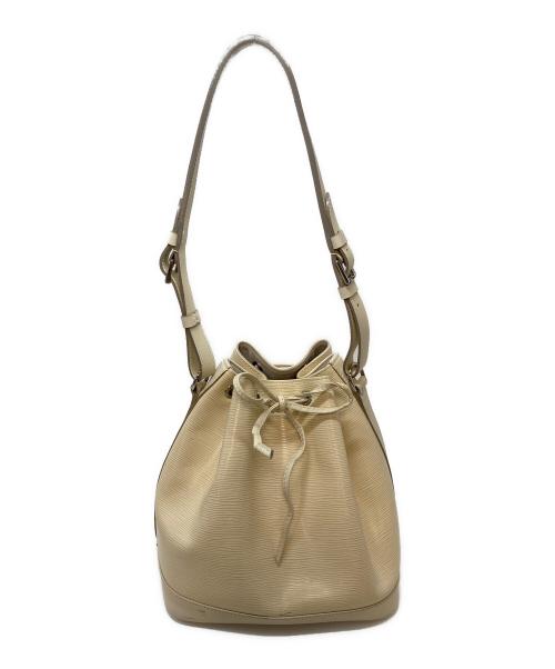 LOUIS VUITTON（ルイ ヴィトン）LOUIS VUITTON (ルイ ヴィトン) 巾着ショルダーバッグ　プチノエ イヴォワール サイズ:実寸参照の古着・服飾アイテム