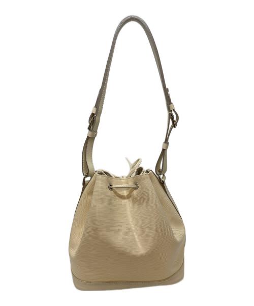 LOUIS VUITTON（ルイ ヴィトン）LOUIS VUITTON (ルイ ヴィトン) 巾着ショルダーバッグ　プチノエ イヴォワール サイズ:実寸参照の古着・服飾アイテム
