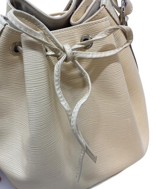 LOUIS VUITTON（ルイ ヴィトン）LOUIS VUITTON (ルイ ヴィトン) 巾着ショルダーバッグ　プチノエ イヴォワール サイズ:実寸参照の古着・服飾アイテム