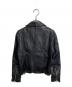 IENA (イエナ) レザージャケット ブラック サイズ:36：5000円