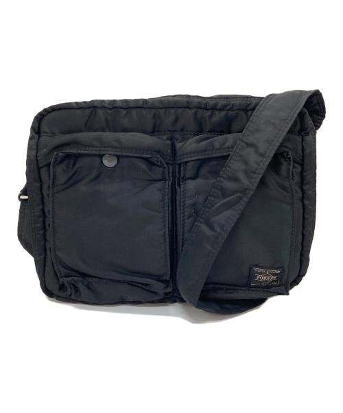 PORTER（ポーター）PORTER (ポーター) ショルダーバッグ S タンカー　日本製 ブラック サイズ:実寸参照の古着・服飾アイテム