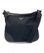 PRADAプラダ）の古着「ナイロンショルダーバッグ　イタリア製」｜ブラック