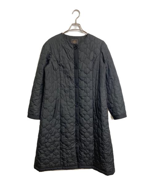 TOCCA（トッカ）TOCCA (トッカ) ATLAS キルティングコート　ロングコート　中綿コート　アウター　 ブラック サイズ:6の古着・服飾アイテム