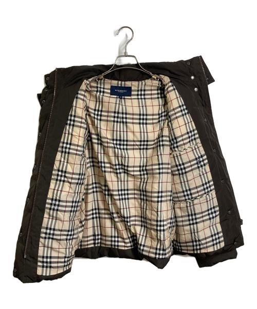 BURBERRY LONDON（バーバリーロンドン）BURBERRY LONDON (バーバリーロンドン) ファー付ダウンジャケット ブラウン サイズ:38の古着・服飾アイテム
