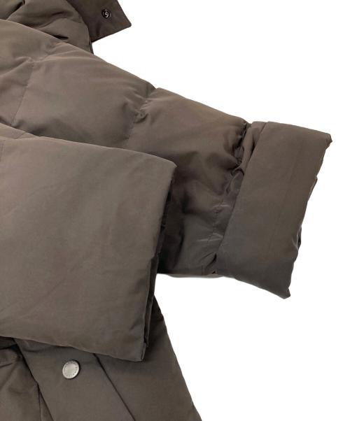 BURBERRY LONDON（バーバリーロンドン）BURBERRY LONDON (バーバリーロンドン) ファー付ダウンジャケット ブラウン サイズ:38の古着・服飾アイテム