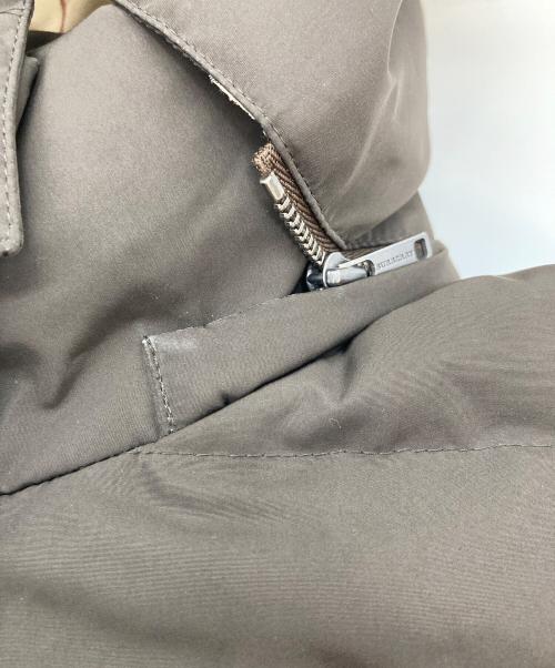 BURBERRY LONDON（バーバリーロンドン）BURBERRY LONDON (バーバリーロンドン) ファー付ダウンジャケット ブラウン サイズ:38の古着・服飾アイテム