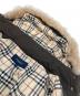 中古・古着 BURBERRY LONDON (バーバリーロンドン) ファー付ダウンジャケット ブラウン サイズ:38：20000円