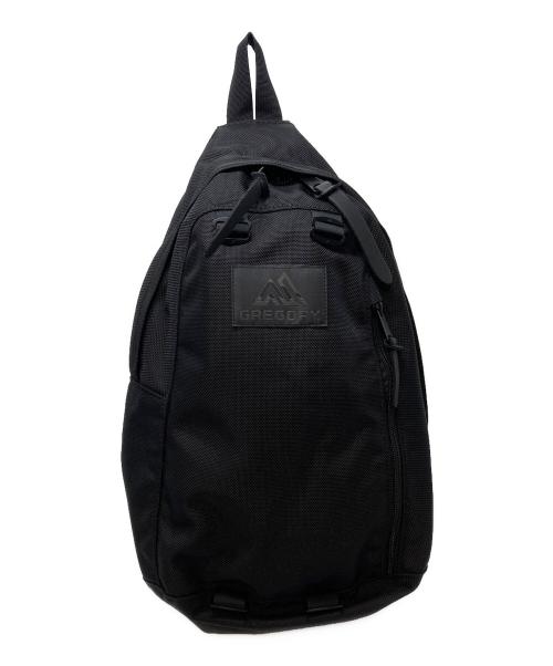 GREGORY（グレゴリー）GREGORY (グレゴリー) スピンスリング スリングバッグワンショルダーバッグ ブラック サイズ:実寸参照の古着・服飾アイテム