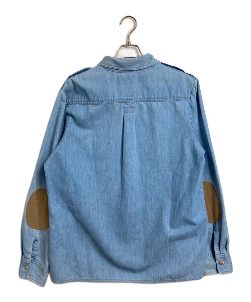 LEVI'S pantela（リーバイスパナテラ）LEVI'S pantela (リーバイスパナテラ) 【古着】70’Sエルボーパッチデニムシャツ　パナテラ　70年代 スカイブルー サイズ:XLの古着・服飾アイテム
