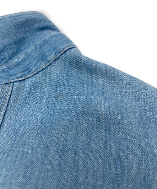 LEVI'S pantela（リーバイスパナテラ）LEVI'S pantela (リーバイスパナテラ) 【古着】70’Sエルボーパッチデニムシャツ　パナテラ　70年代 スカイブルー サイズ:XLの古着・服飾アイテム