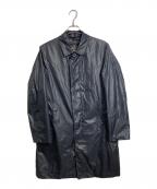 Traditional Weatherwearトラディショナルウェザーウェア）の古着「キルティングライナー付コート　ナイロンコート」｜ブラック