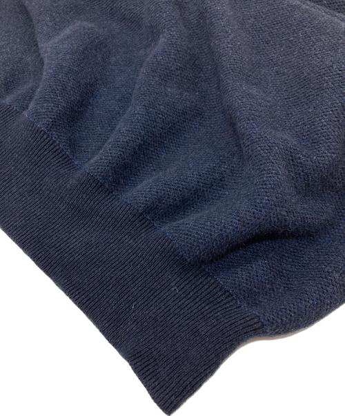POLO RALPH LAUREN（ポロ・ラルフローレン）POLO RALPH LAUREN (ポロ・ラルフローレン) PIMA COTTON 鹿の子ニット　 ネイビー サイズ:XLの古着・服飾アイテム