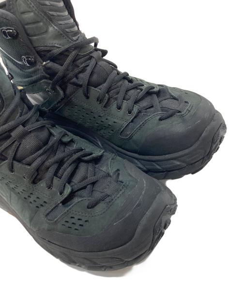 HOKAONEONE（ホカオネオネ）HOKAONEONE (ホカオネオネ) トレッキングシューズ ブラック サイズ:US10.5  UK10の古着・服飾アイテム