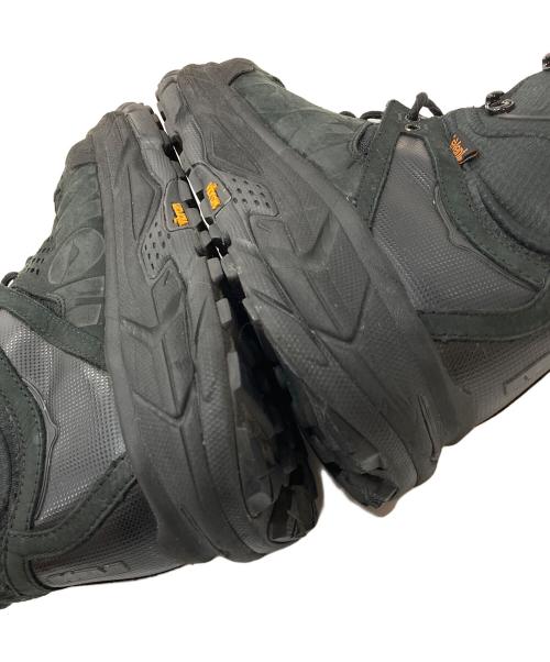 HOKAONEONE（ホカオネオネ）HOKAONEONE (ホカオネオネ) トレッキングシューズ ブラック サイズ:US10.5  UK10の古着・服飾アイテム