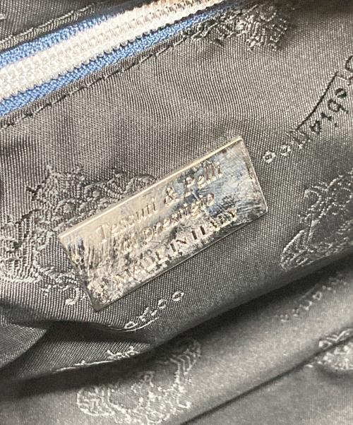 Orobianco（オロビアンコ）Orobianco (オロビアンコ) リモンタナイロンビジネスバッグ　ショルダーバッグ ネイビー×ブラック サイズ:実寸参照の古着・服飾アイテム