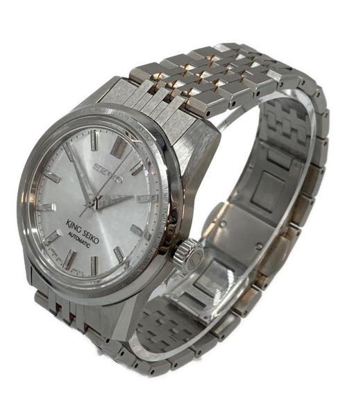 SEIKO（セイコー）SEIKO (セイコー) キングセイコー6Rメカニカル ウォッチ　SDKS003  メカニカル 自動巻　生活強化防水　要精度確認 ホワイト×シルバー サイズ:実寸参照の古着・服飾アイテム