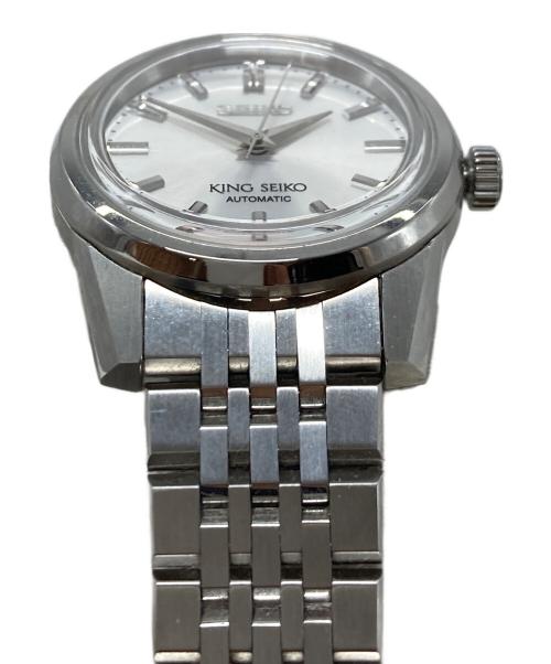 SEIKO（セイコー）SEIKO (セイコー) キングセイコー6Rメカニカル ウォッチ　SDKS003  メカニカル 自動巻　生活強化防水　要精度確認 ホワイト×シルバー サイズ:実寸参照の古着・服飾アイテム