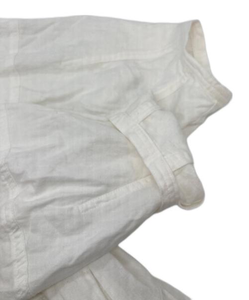 Curensology（カレンソロジー）Curensology (カレンソロジー) フローティアードワンピース　長袖ワンピース ホワイト サイズ:38の古着・服飾アイテム