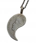 NORTH WORKSノースワークス）の古着「N-005 1ドル モルガンダラー ペアネックレス　コインネックレス」｜シルバー