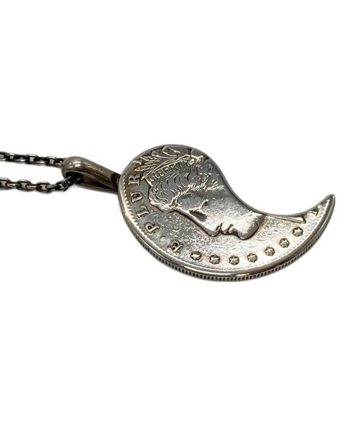 NORTH WORKS（ノースワークス）NORTH WORKS (ノースワークス) N-005 1ドル モルガンダラー ペアネックレス　コインネックレス シルバー サイズ:実寸参照の古着・服飾アイテム