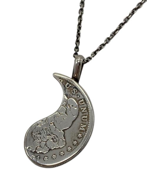 NORTH WORKS（ノースワークス）NORTH WORKS (ノースワークス) N-005 1ドル モルガンダラー ペアネックレス　コインネックレス　925 シルバー サイズ:実寸参照の古着・服飾アイテム