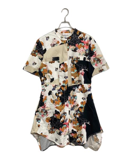 3.1 phillip lim（スリーワンフィリップリム）3.1 phillip lim (スリーワンフィリップリム) フィッシュテール シャツドレス マルチカラー サイズ:XLの古着・服飾アイテム