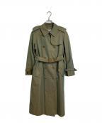 Burberry'sバーバリー）の古着「トレンチコート　ロングコート　ラグランコート　玉蟲カラー」｜玉虫