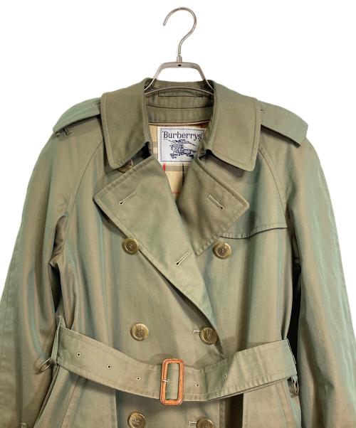 Burberry's（バーバリー）Burberry's (バーバリーズ) トレンチコート　ロングコート　ラグランコート　玉蟲カラー 玉虫 サイズ:79/90/155/7AB2の古着・服飾アイテム